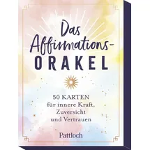 Pattloch Verlag GmbH + Co Das Affirmations-Orakel: 50 Karten für innere Kraft, Zuversicht und Vertrauen | Positive Gedanken und Selbstbestätigung als Hilfe bei der Einscheidungsfindung