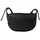 toscanto Umhängetasche Leder Black