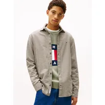 Tommy Hilfiger Langarmhemd Karo grün 4XL