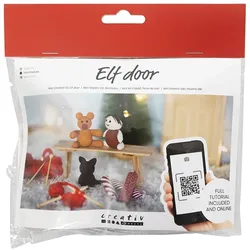 creativ company Mini Kreativ Set Wichteltür Weihnachtsgeschenke