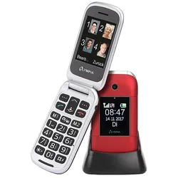Olympia Janus - Drehen - Single SIM - 6,1 cm (2.4 Zoll) - Bluetooth - 800 mAh - Rot