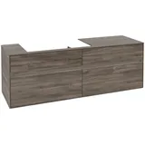 Villeroy & Boch Waschbeckenunterschrank Collaro 4 Auszüge 160 x 54,8 x 50 cm Stone Oak/Graphite