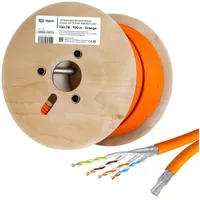 HB-Digital CAT 7a Netzwerkkabel 100m Duplex Installationskabel max. 1200