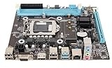 Topiky LGA1150 Motherboard H81 Micro ATX Gaming Motherboard für Intel 4. Generation für Core I3 I5 I7 Dual Channel DDR3 M.2 NVMe NGFF SATA 6Gb/s PCIe Steckplatz
