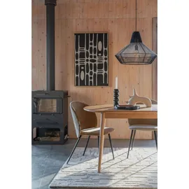 ZUIVER Twist 185/240 x 76 x 90 cm oval Eiche beige