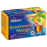 Meßmer Brennnessel-Mango 20 Teebeutel | Vegan | Glutenfrei |