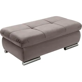 Set One by Musterring Stauraumhocker SO 4100 128 x 43 x 68 cm Grau