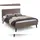 Aileenstore Polsterbett 140 x 200 cm Taupe