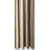 Ferm Living Duschvorhang Chambray 130 x 180 cm braun-beige