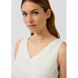 s.Oliver Ärmelloses Chiffon-Top mit floralem Muster - 40