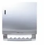CWS Stainless Steel Paperroll Rollenpapierspender 7205000 , Fassungsvermögen = ca. 400 Portionen je 25 cm Länge