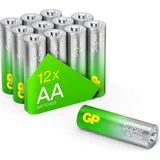 GP Super Alkaline AA/LR6 12-pack