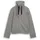 Tom Tailor Damen Loose Fit Sweatjacke mit Stehkragen, beige, Meliert, Gr. M