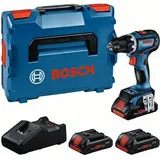 Bosch Professional GSR 18V-90 C Akku-Bohrschrauber inkl. L-Boxx + 3 Akkus 4.0Ah (0615A5002R)