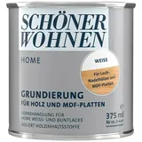 SCHÖNER WOHNEN-Farbe Home Grundierung für Holz und MDF-Platten  (Weiß, 375 ml)