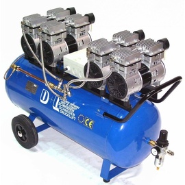 Apex Digital Druckluft Kompressor Silent Leise V8 360/8/90W Ölfrei Flüster Kompressor 4PS