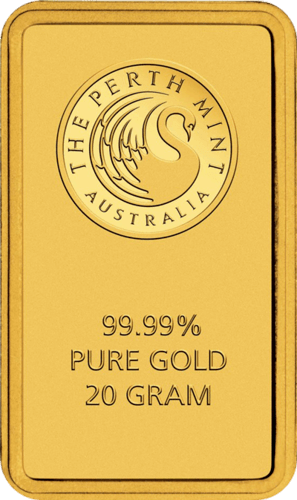 20 g Goldbarren Perth Mint