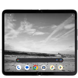 Google Pixel Fold 256GB Obsidian 19,3cm (7,6") OLED Display, Android 13, Triple-Kamera, Faltbar