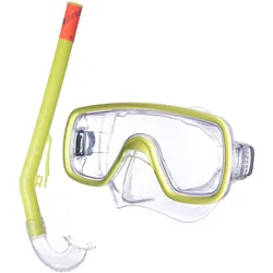 Kinder Set Tropea Tauchmaske + Schnorchel Taucher Maske Schwimm Brille EINHEITSGRÖSSE