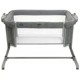 Chicco Next2Me Magic Evo Dark Grey« mit Schaukelmodus, inklusive Transporttasche, grau