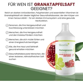 Biostile Granatapfelsaft 1000 ml