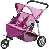 Knorrtoys 16774 - Tandem Buggy Duo - UMA.Das Einhorn, Weiß