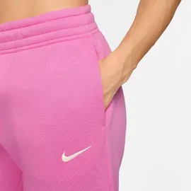 Nike Phoenix Fleece Jogginghose in rosa - M