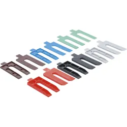 BGS DIY 80724 Satz Unterlegkeile aus Kunststoff 24 teilig