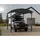 CANOPIA Carport Alpine 4,35 x 3,59 m grau inkl. Regenrinne
