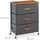 Relaxdays Schubladenschrank 74,5 x 58 x 30 cm Grau