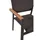 Garden Pleasure Stapelstuhl Davina 58 x 57 x 86 cm braun/grau 2 St.