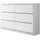 Mirjan24 Malwa M6 120 x 77 x 30 cm Weiß