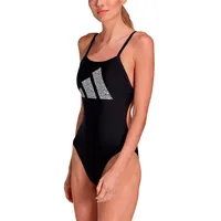 Adidas Damen Badeanzug 3BARS PR Suit BLACK/WHITE, 36