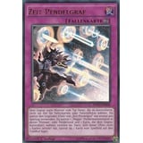 PEVO-DE008 - Zeit-Pendelgraf - Ultra Rare - DE - im Set mit Ultrapro Toploader - Yugioh