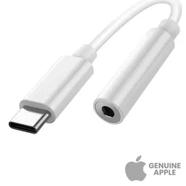 Apple USB-C auf 3.5 mm Kopfhörerstecker, Weiß