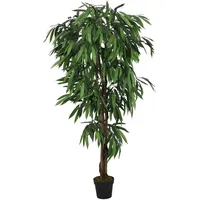VidaXL Mangobaum Künstlich 900 Blätter 180 cm Grün