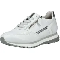 Gabor Comfort Sneaker Low Silber/Weiß 40