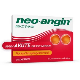Klosterfrau neo-angin Benzydamin akute Halsschmerzen Honig-Orange