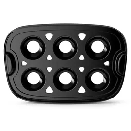 Philips HD9137/90 6 Eier + Eipicker Schwarz