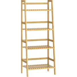 CASARIA Standregal Bambus 4 Etagen