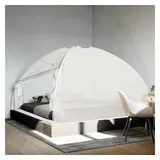 vidaXL Moskito-Netzzelt Mongolisch 220 Mesh Weiß 200x200x135 cm