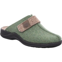 Rohde Damen Hausschuh Pantoffel Pantolette Vaasa-D 2315, Größe:39 EU, Farbe:Grün