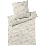 ELEGANTE Meadow Floral Grün 135 x 200 cm + 80 x 80 cm