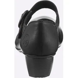 Rieker Damen, Halbschuhe für Damen, schwarz, Größe 39 EU