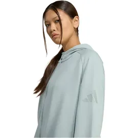 adidas Soft Lux Sweatjacke Damen KE9145 - wonder sage S in Grau WOSA