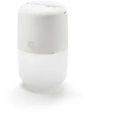 Konstsmide Außentischleuchte mit Hänge-Funktion „Assisi“ in Weiß (Solarbetrieben oder per USB Aufladbar)