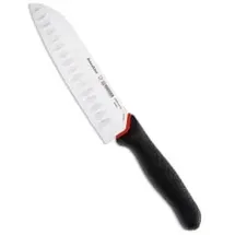 Johannes Giesser Messerfabrik GmbH Giesser Santoku Kochmesser mit Kullenschliff, 218269 wwl 18 , 1 Stück, Klingenlänge: 18 cm