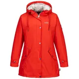 Schietwetter Regenmantel Damen Friesennerz Büffelfell Mima rot 44