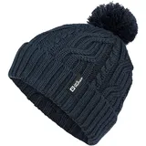 Jack Wolfskin Pompom Mütze - Night Blue - One Size