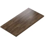 AUPROTEC Tischplatte 19mm Eiche Bijoux 200x60 cm I Spanplatte mit 2mm ABS Kante & PU-Verleimung I melaminharzbeschichtet I robust & wasserabweisend